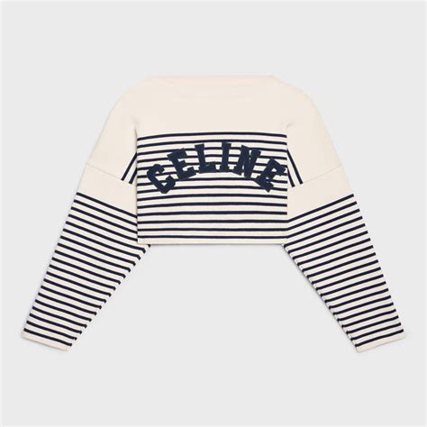 celine stripe jumper|celine knitwear.